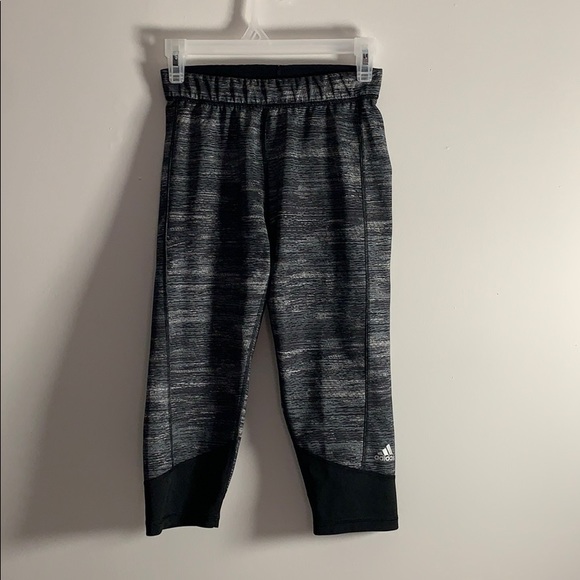 Grey Adidas Capris - Picture 2 of 6